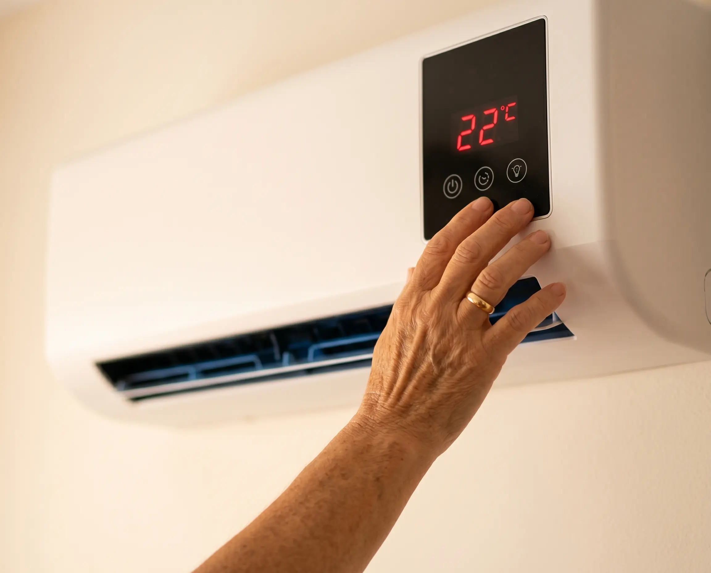 Display touch Coolizi a 22 gradi
